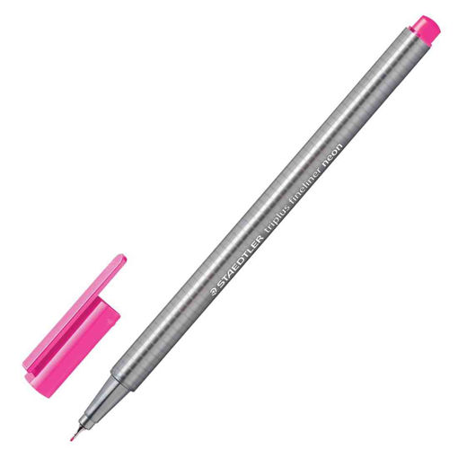Picture of ST TRIPLUS FINELINER PINK NEON